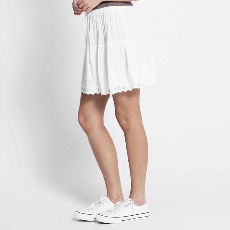 Ruffle skirt "Blake" White